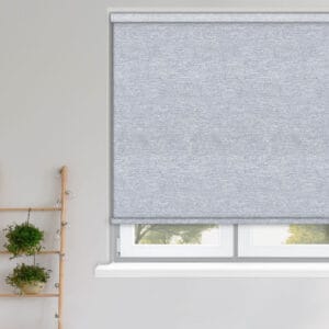 Crush Cornish Blue Velvet Blackout Roller Blind