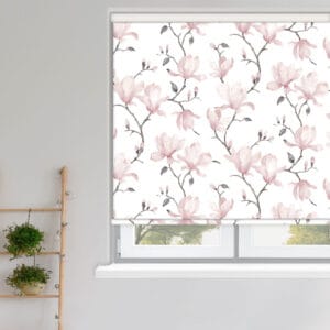 Magnolia Rosa blackout roller blind