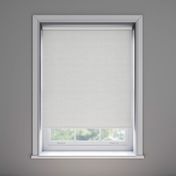 Metz White PVC Roller Blind