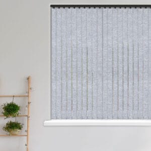 Crush Cornish Blue Velvet Blackout Vertical Blind