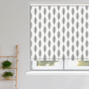 Ikat Graphite Roller Blind