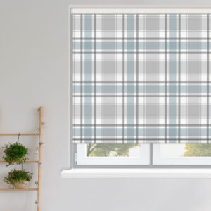 Lomond Bluebell Blackout Roller Blind