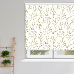 Willow Brazen Yellow Blackout Roller Blind