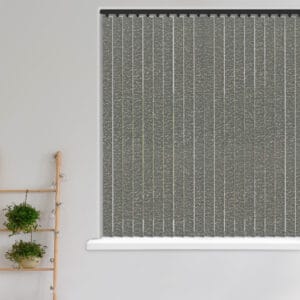 Monroe Onyx Glitter Vertical Blind